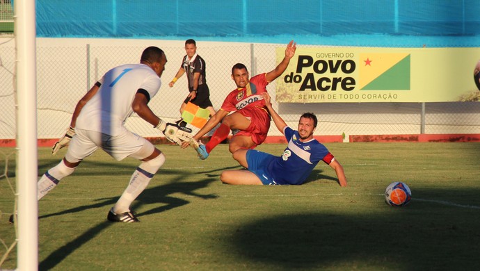 galvez x atlético-ac semifinal florestão campeonato acreano 2014 (Foto: João Paulo Maia)