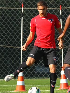 bruno uvini são paulo treino (Foto: Luiz Pires / Vipcomm)