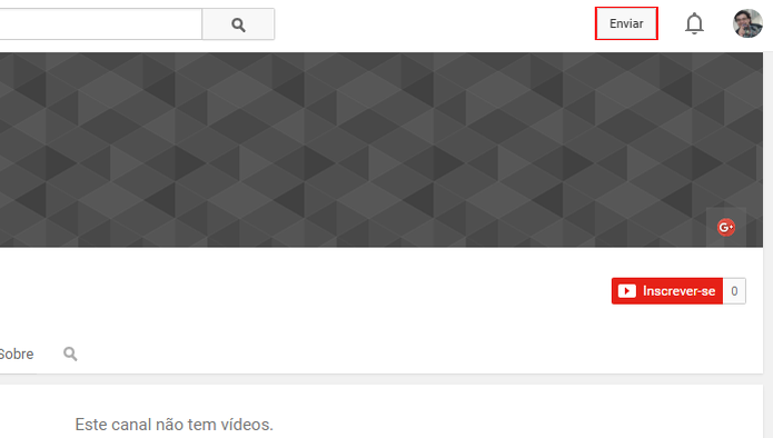 Opção aparece em todas as telas do YouTube (Foto: Reprodução/João Kurtz) Opção aparece em todas as telas do YouTube (Foto: Reprodução/João Kurtz)