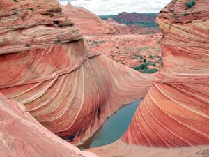 The wave, formação geológica do Arizona (Foto: Divulgação/BLM Arizona)