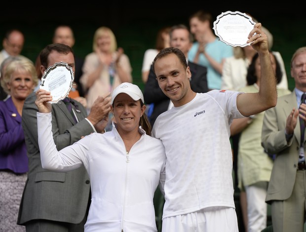 tenis wimbledon lisa raymond bruno soares (Foto: AFP)
