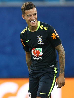 Philippe Coutinho seleção brasileira (Foto: Lucas Figueiredo/CBF)