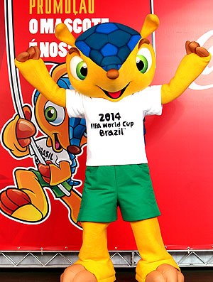 Mascote Copa do Mundo 2014 evento (Foto: EFE)