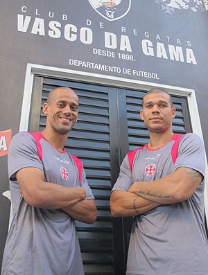 Wendel e Nilton, Vasco (Foto: André Casado / Globoesporte.com)