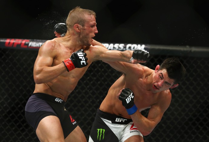 Dominick Cruz e TJ Dillashaw, UFC Boston (Foto: Getty Images )