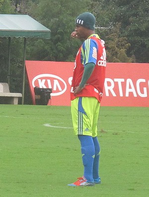 Marcos Assunção Treino Palmeiras (Foto: Diego Ribeiro / Globoesporte.com)