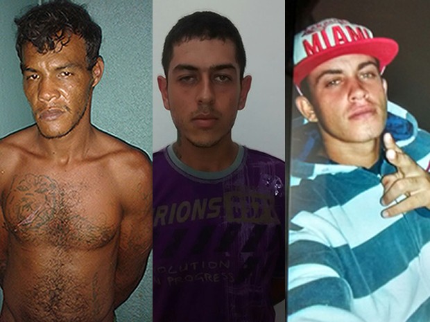 André Aparecido, Alisson Amaral e Alison Oliveira  tiveram mandados de prisão cumpridos (Foto: Divulgação/Polícia Civil de Mato Grosso)