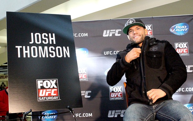 Josh Thomson coletiva UFC (Foto: Evelyn Rodrigues)