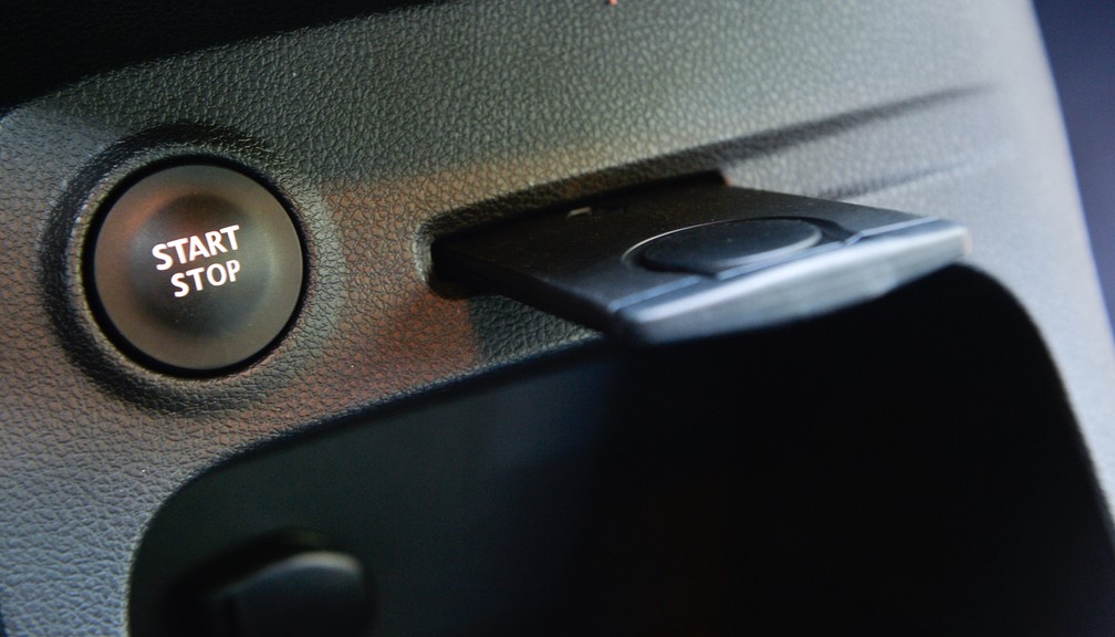 Chave-cartão do Captur (Foto: Gustavo Epifânio/Renault)