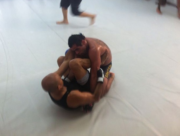 MMA BJ Penn treino (Foto: Ana Hissa)
