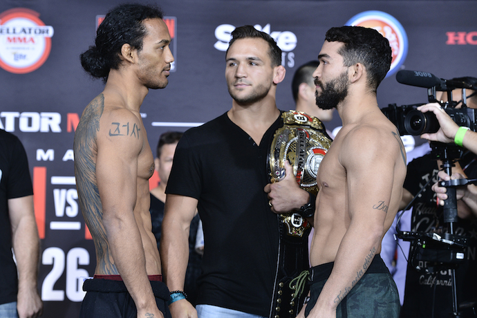 Benson Henderson; Michael Chandler; Patricio Pitbull; Bellator (Foto: Bellator MMA)