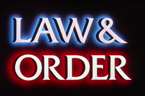 Logo de 'Law and order' (Foto: Reprodução)