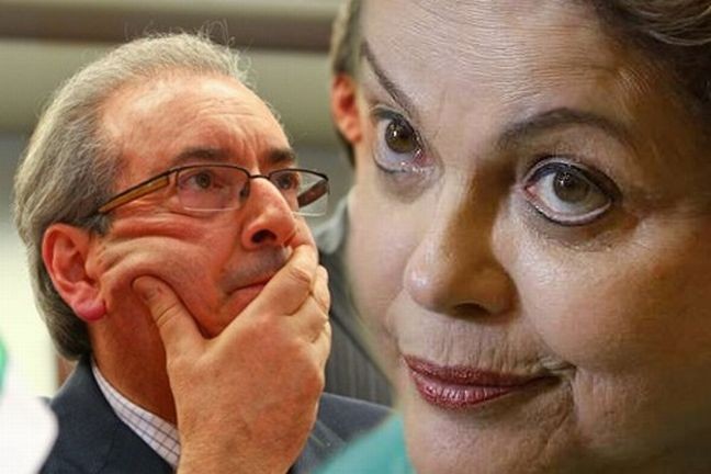 Eduardo Cunha e Dilma Rousseff (Foto: Arquivo Google)