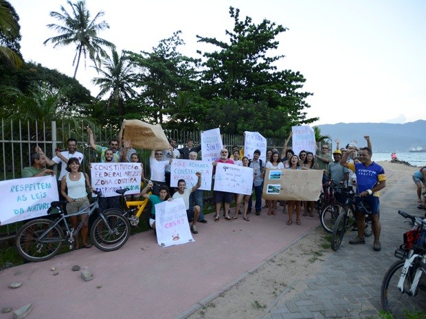 G Ciclovia Em Ilhabela Alvo De Protesto De Moradores E