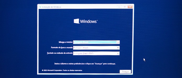 Caso a instalação do Windows não se inicie, será necessário alterar as configurações de boot (Foto: Reprodução/Adriano Hamaguchi)