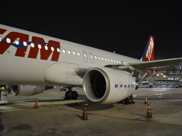 Avião teve de retornar ao Rio de Janeiro (Foto: Arquivo Pessoal)