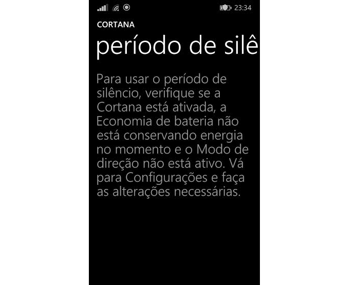 Defina o período de silêncio (Foto: Reprodução/Thiago Barros)