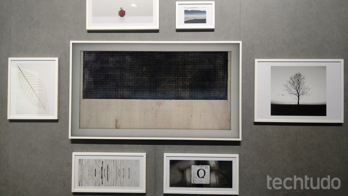 samsung-qled-tv-the-frame (Foto: Viviane Werneck/TechTudo)