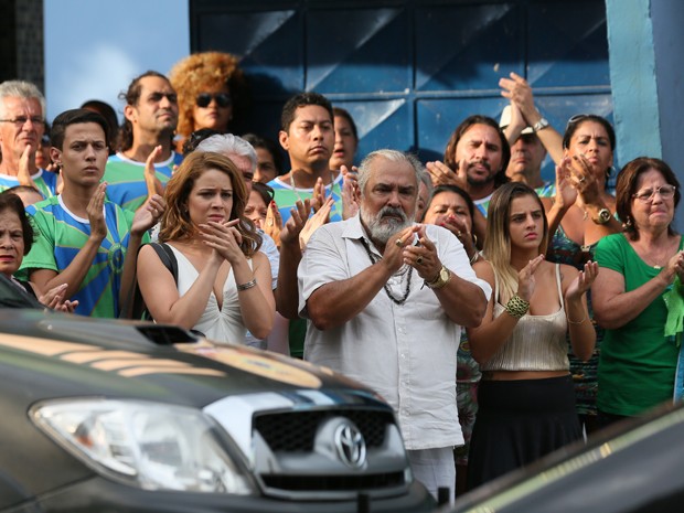 Todos dão força a José Alfredo (Foto: Isabella Pinheiro/ Gshow)