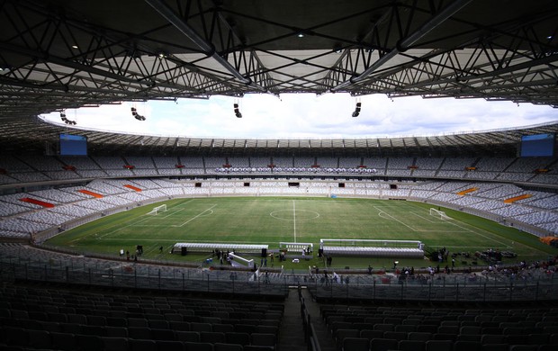 Mineiro est quase pronto para a reinaugurao (Foto: Maurcio Vieira / Globoesporte.com)