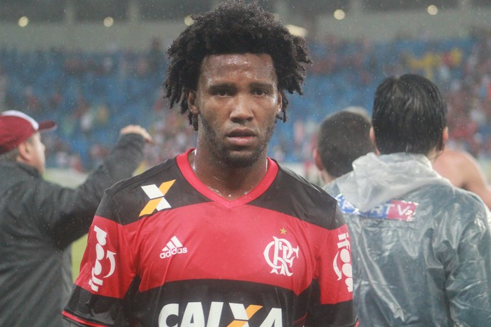 Rafael Vaz zagueiro do Flamengo (Foto: Fabiano de Oliveira/GloboEsporte.com)