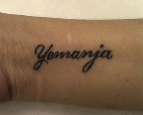 Salve Yemanja Kamilla Covas Faz Tatuagem Da Deusa Ela E Minha Mae Bale Do Faustao Programas Tatuagem de são jorge tatuagem de iemanjá fotos de iemanja vale do amanhecer iemanja yemanja são jorge guerreiro calunga religião umbanda cabocla. gshow globo
