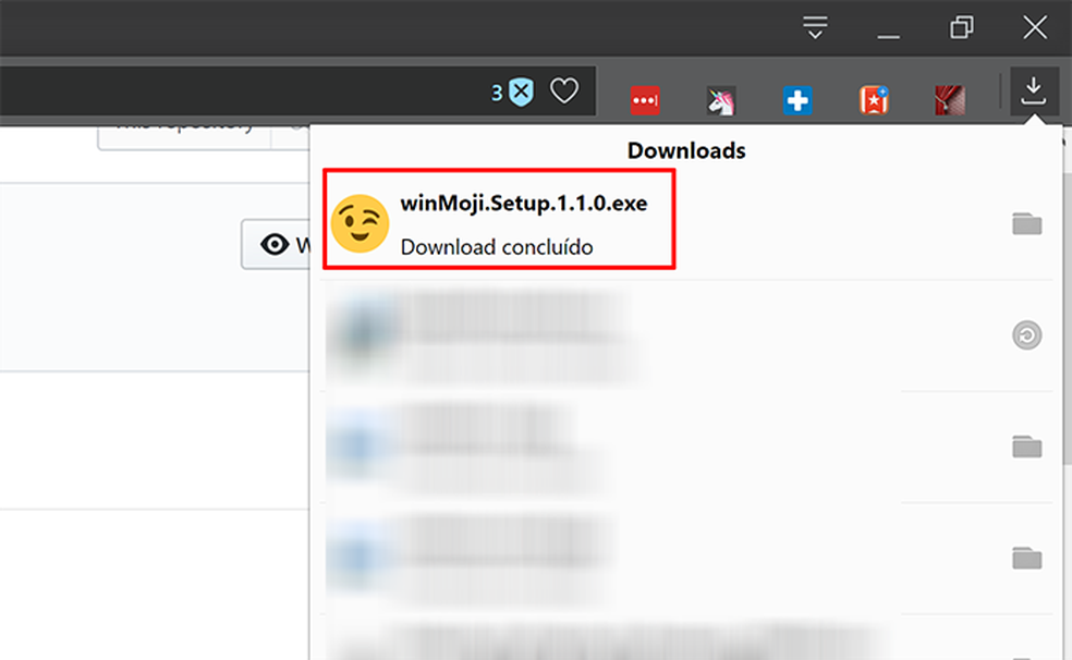 Instale WinMoji para criar teclado de emoji no Windows 10 (Foto: Reprodução/Elson de Souza)
