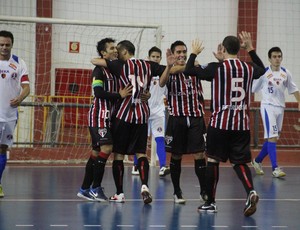 SPFC/Suzano x Araçariguama oitavas Liga paulista (Foto: Thiago Fidelix)