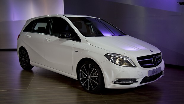Mercedes Classe B (Foto: Fabio Aro/Autoesporte)