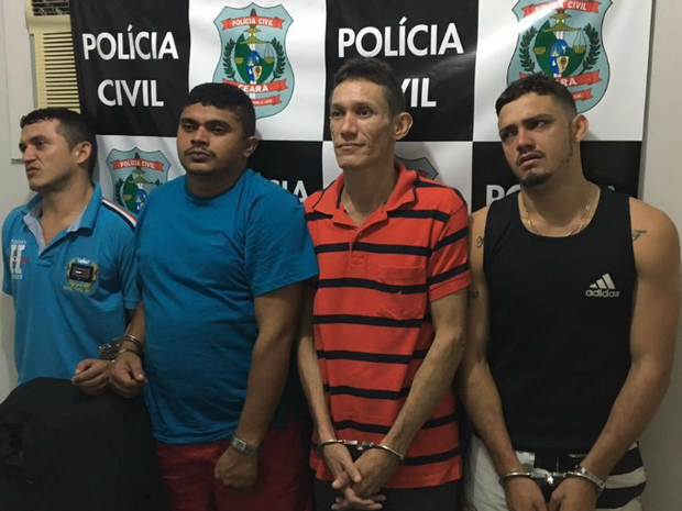 * Polícia captura no Ceará quadrilha especializada em assaltar carro-forte.