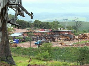 Aterro Sanitário deve entrar em operação a partir de 2015 em Varginha (Foto: Reprodução EPTV)