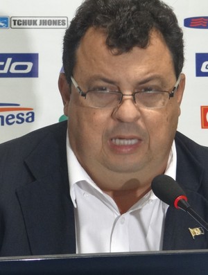 Jorge Setxo, presidente do CSA (Foto: Paulo Victor Malta/GLOBOESPORTE.COM)