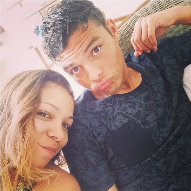 Thiago Silva e mulher (Foto: Reprodução_Instagram)