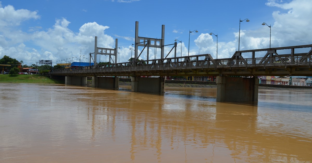 G1 Em 24 Horas Rio Acre Apresenta Vazante De 15 Centímetros Na Capital Notícias Em Acre 