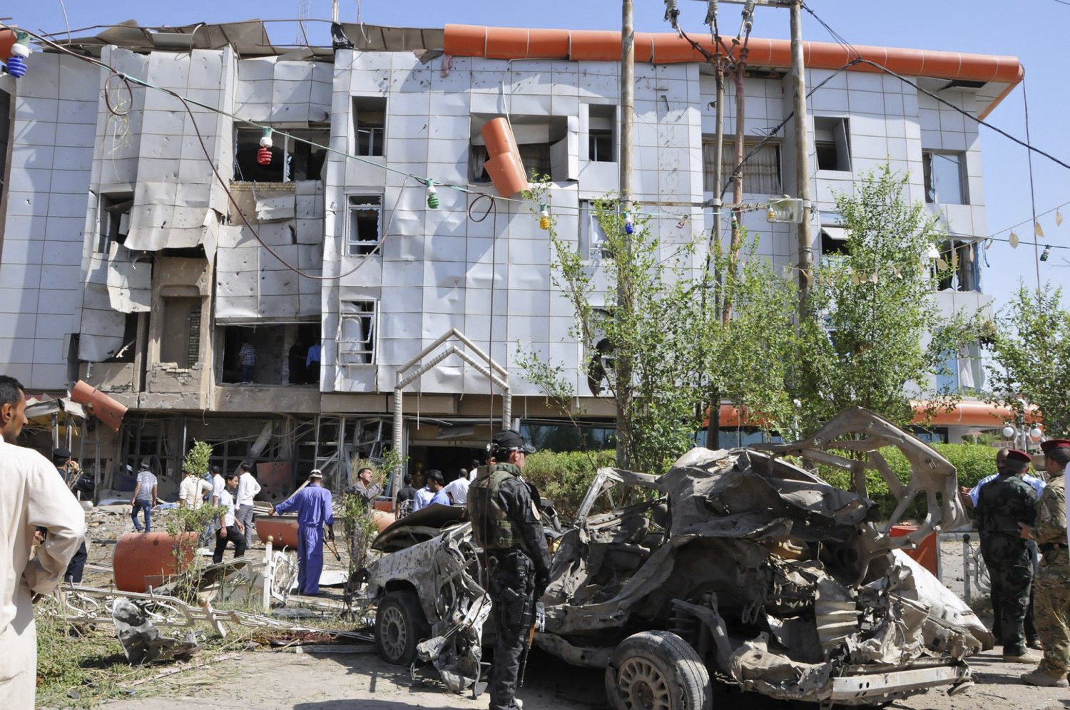 Ataque a bomba em Nassiriya (Foto: Reuters)