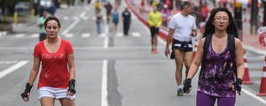 Av. Paulista e mais 5 ruas abrem para lazer; veja mudança no trânsito (Flávio Moraes/G1)