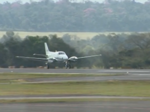 Aeroporto de Foz do Iguaçu bate recorde de passageiros em julho (Foto: Reprodução/RPCTV)