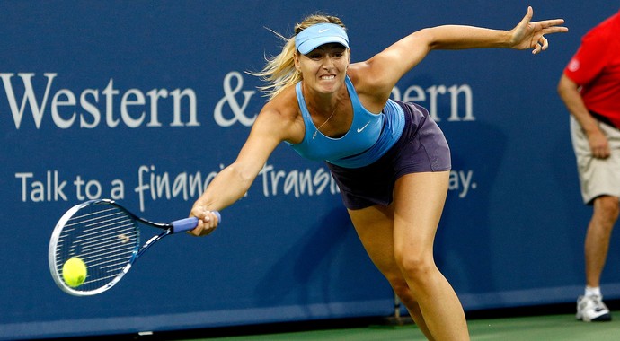 tênis maria sharapova WTA de Cincinnati (Foto: Agência AP)