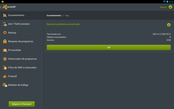 screenshot de avast! Mobile Security