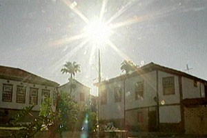 Centro histórico de Paracatu é tombado como patrimônio cultural brasileiro (Foto: Reprodução de vídeo)