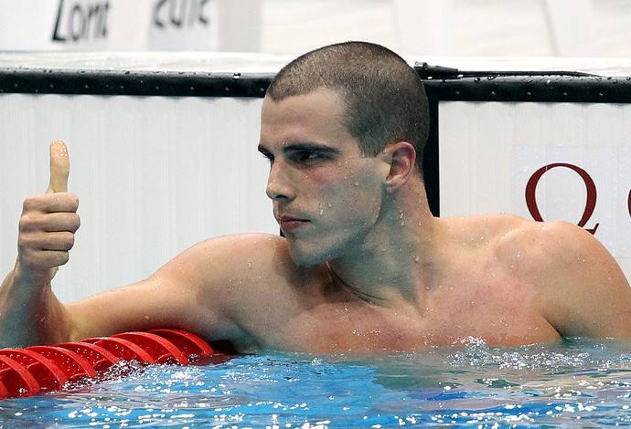 Bruno Fratus semi final dos 50m, Natação (Foto: Satiro Sodré / Agif)