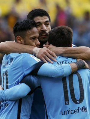 Barcelona Neymar Messi Suárez (Foto: Juan Medina / Reuters)