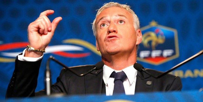 Didier Deschamps Técnico França (Foto: Agência AP ) Didier Deschamps Técnico França (Foto: Agência AP )