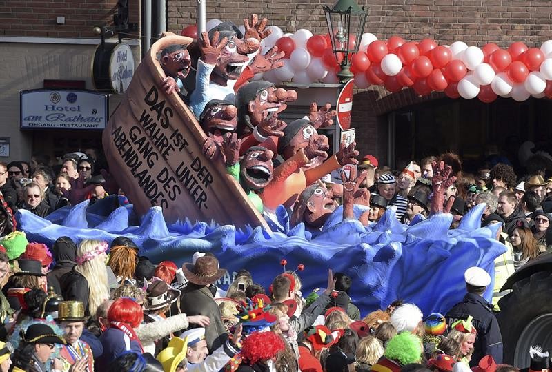 O Carnaval em Düsseldorf, na Alemanha