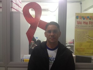 Coordenador estadual de DST/ Aids Odilon Ribeiro  (Foto: Jéssica Alves/G1)