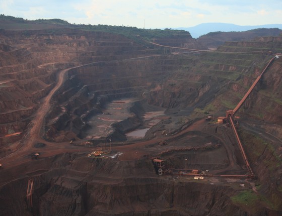 Mineração na Serra dos Carajás, no Pará, Amazônia (Foto: Fabio Olmos/Divulgação)