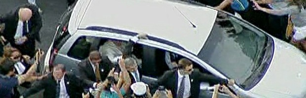 AO VIVO: Papa se dirige ao Centro do Rio (Reprodução/GloboNews)
