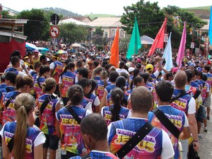 Carnaval em São Luiz do Paraitinga (Foto: Renato Ferezim / G1)