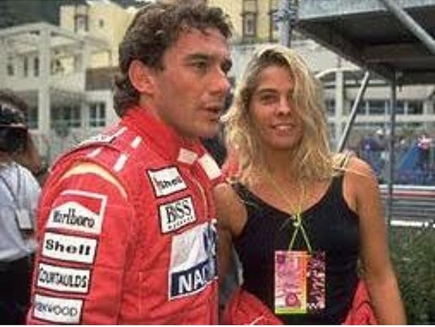 Ayrton Senna e Adriane Galisteu (Foto: Reprodução/Instagram)