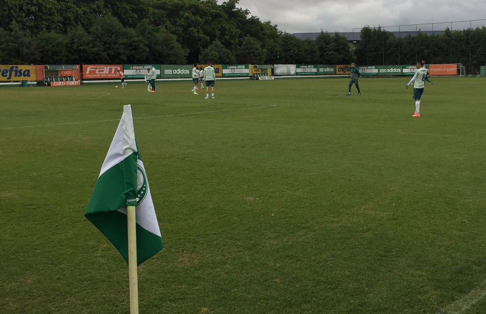  Palmeiras fecha treino tático; Keno, Guerra e Dudu trabalham em campo